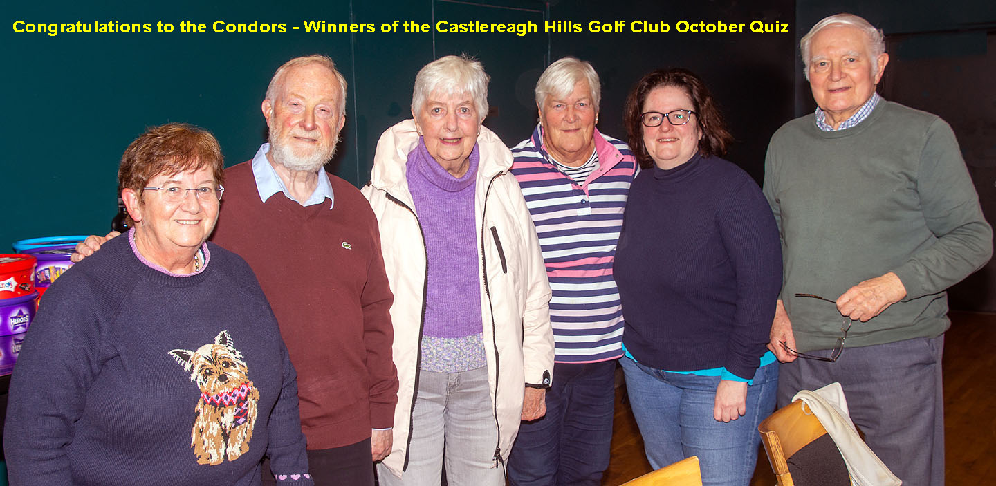 Castlereagh Hills Golf Club Quiz night thumbnail